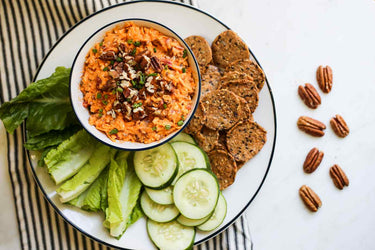 Buffalo-Pecan Pimento Cheese Dip