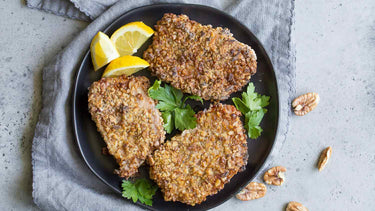 Pecan Crusted Pork Chops