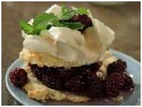 Blackberry Pecan Shortcakes