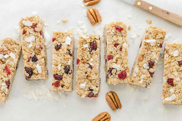 Chewy Coconut Pecan Granola Bars