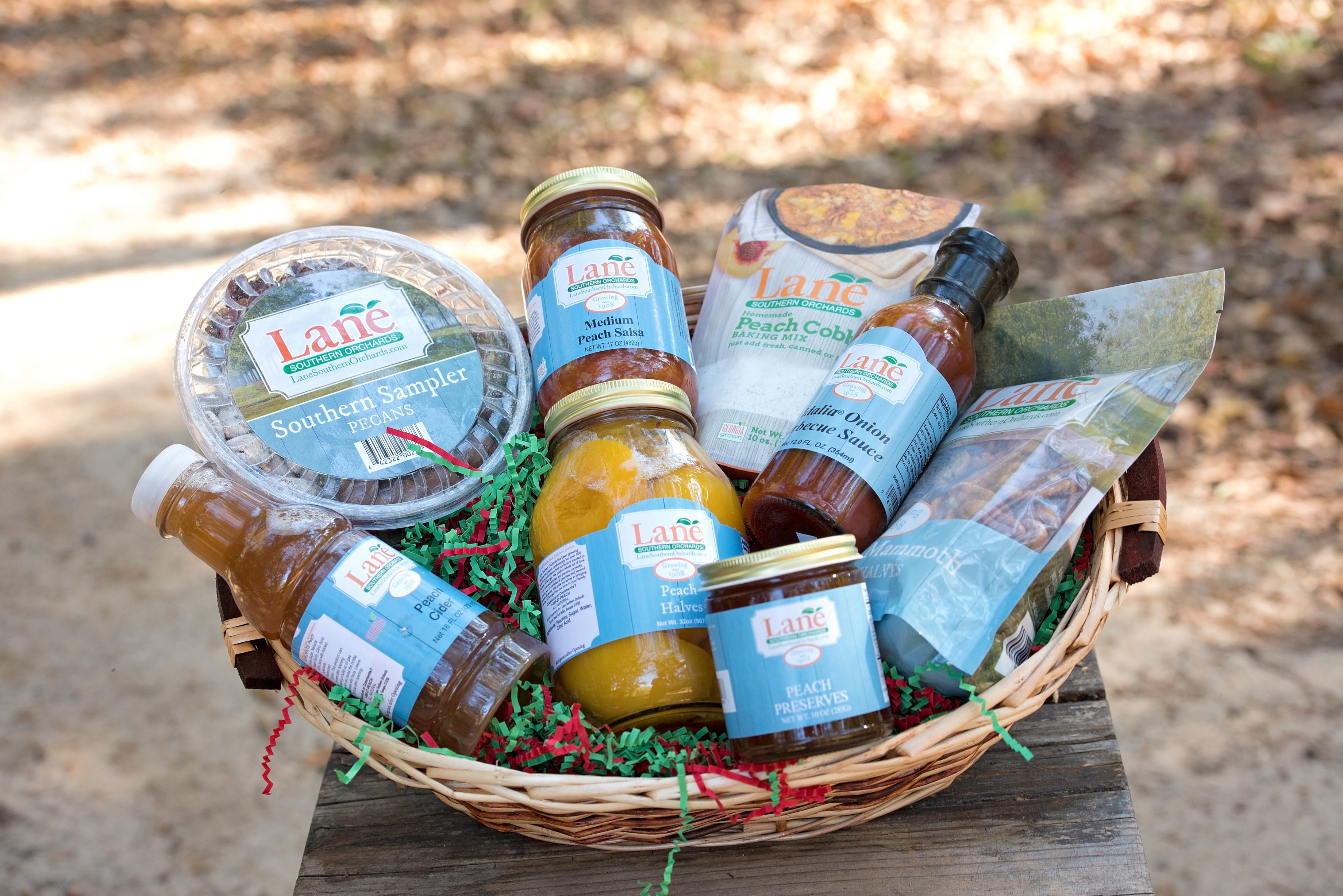 Georgia On My Mind Gift Basket – Lane Southern Orchards