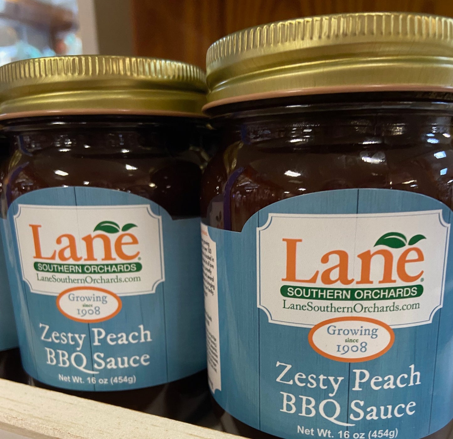 Zesty Peach BBQ Sauce