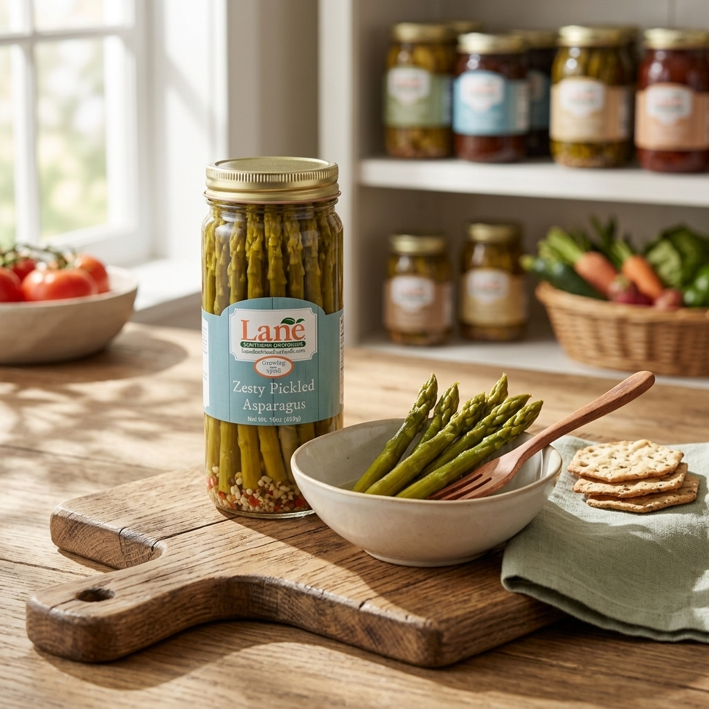 Zesty Pickled Asparagus