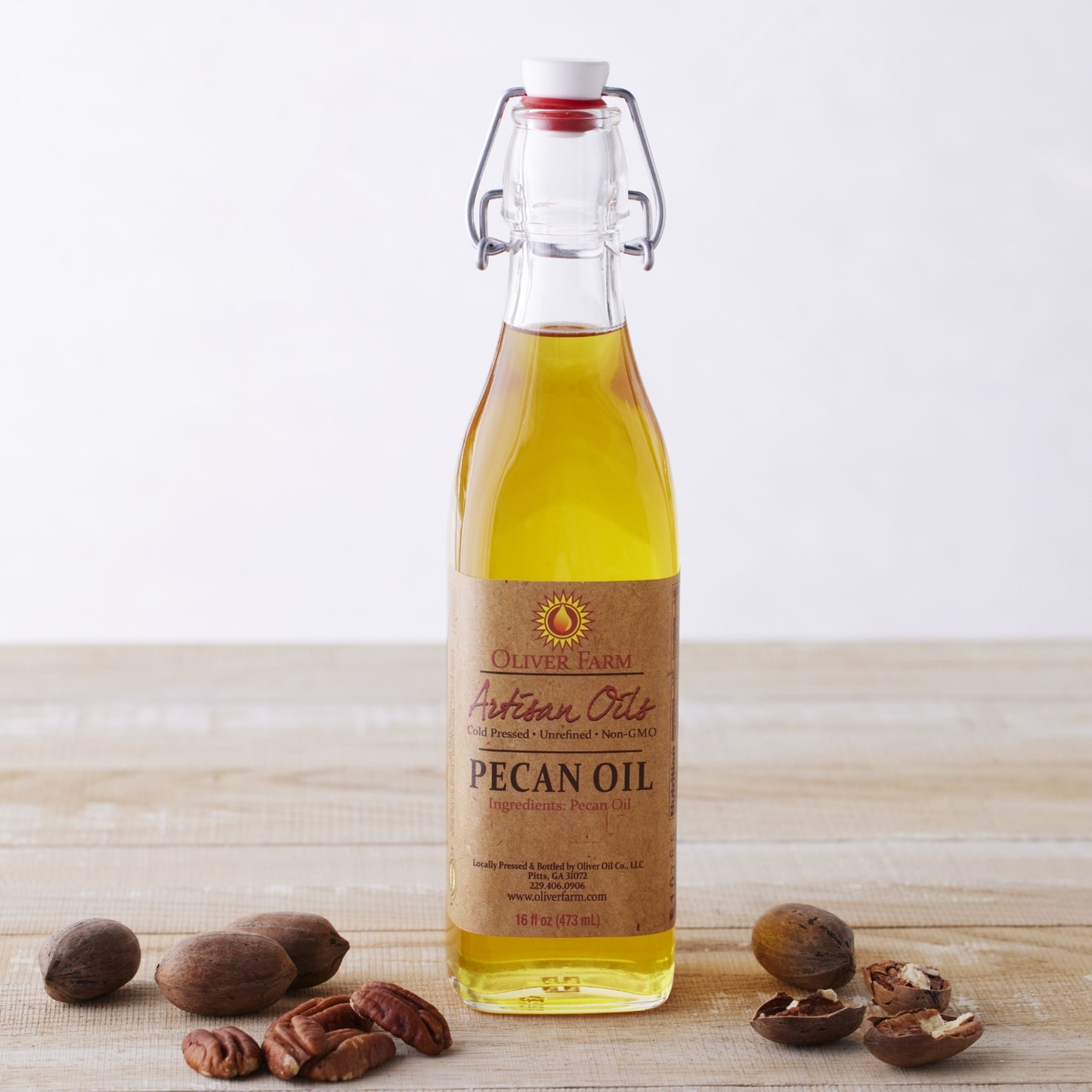 Georgia Pecan Oil - 16 oz