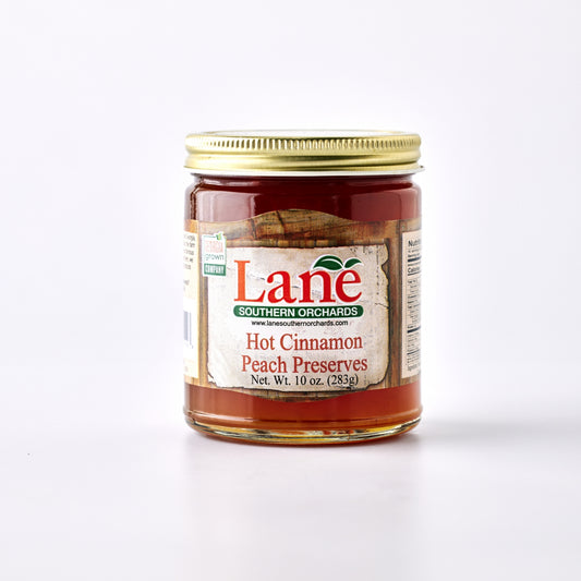 Hot Cinnamon Peach Preserves