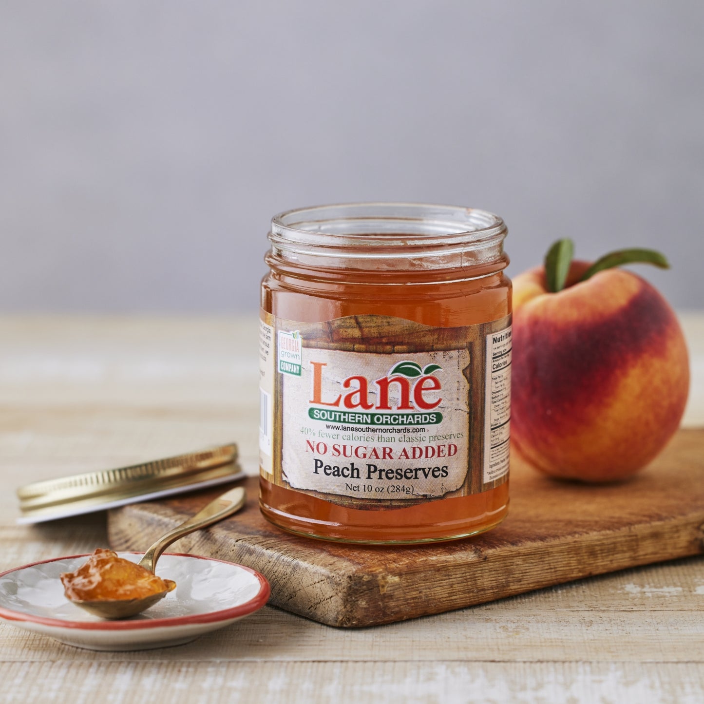 No Sugar Added Peach Preserves