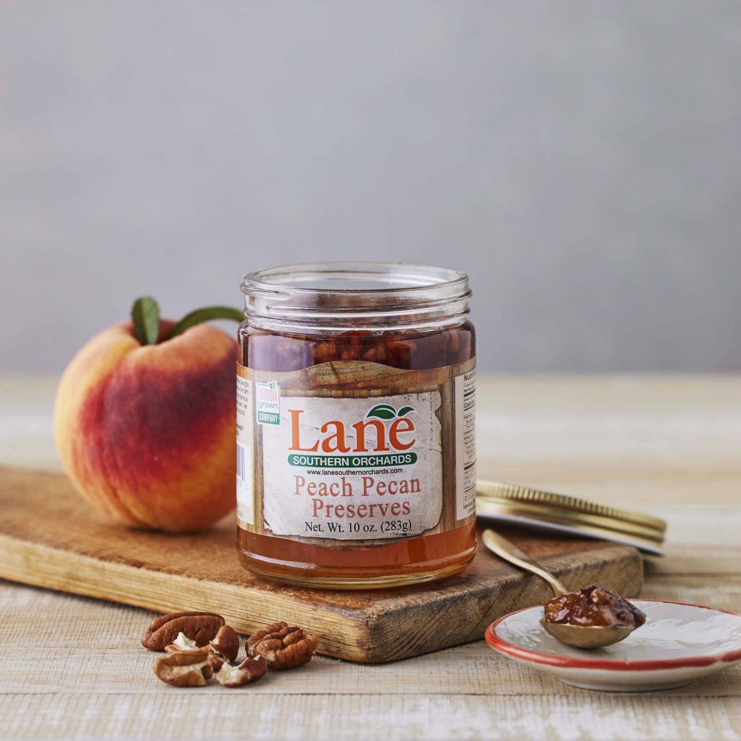 Peach Pecan Preserves