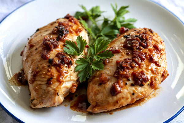 Honey Garlic Pecan Chicken