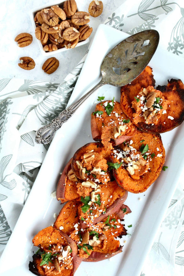 Smashed Sweet Potatoes