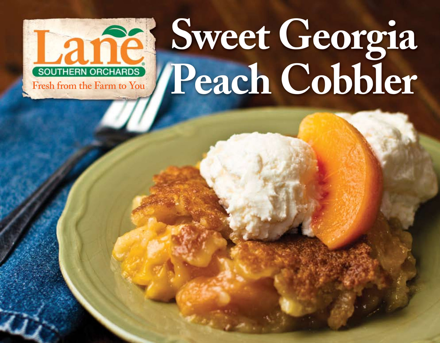 Lane's Famous Peach Cobbler