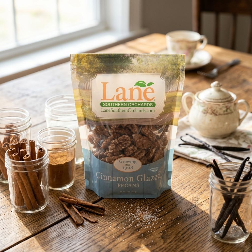 Cinnamon Glazed Pecans