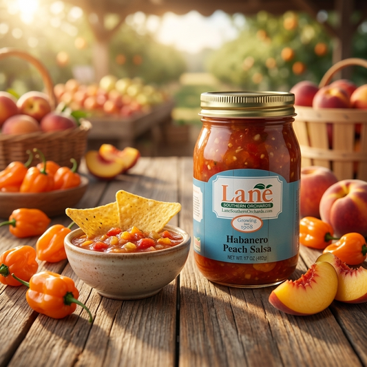 Habanero Peach Salsa