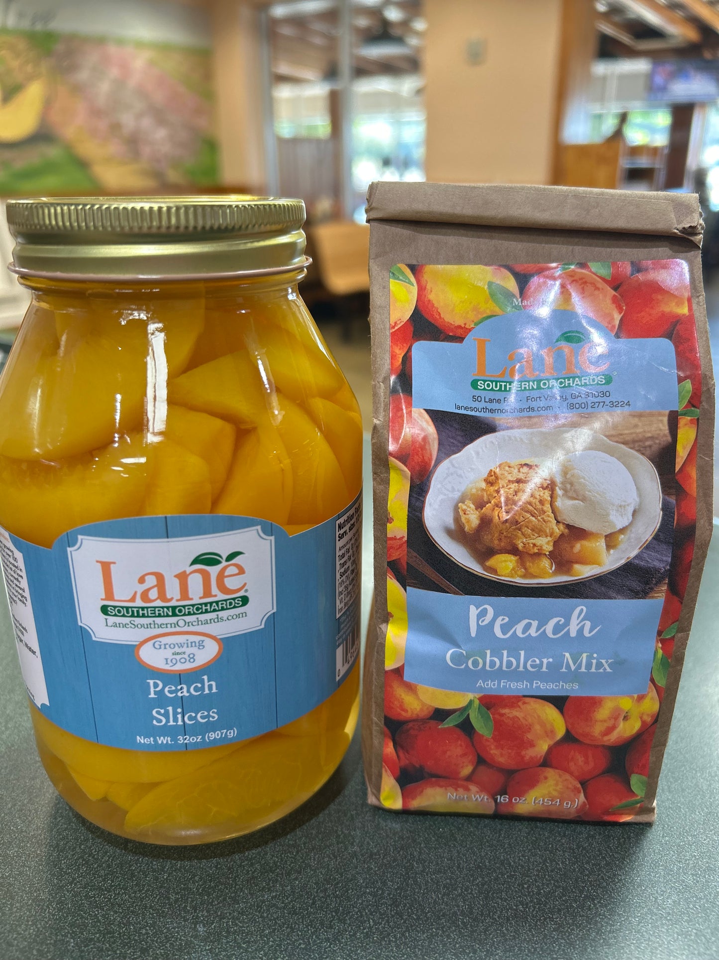 Georgia Peach Cobbler & Peach Slices Kit