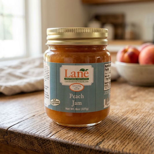 No Sugar Added Peach Jam