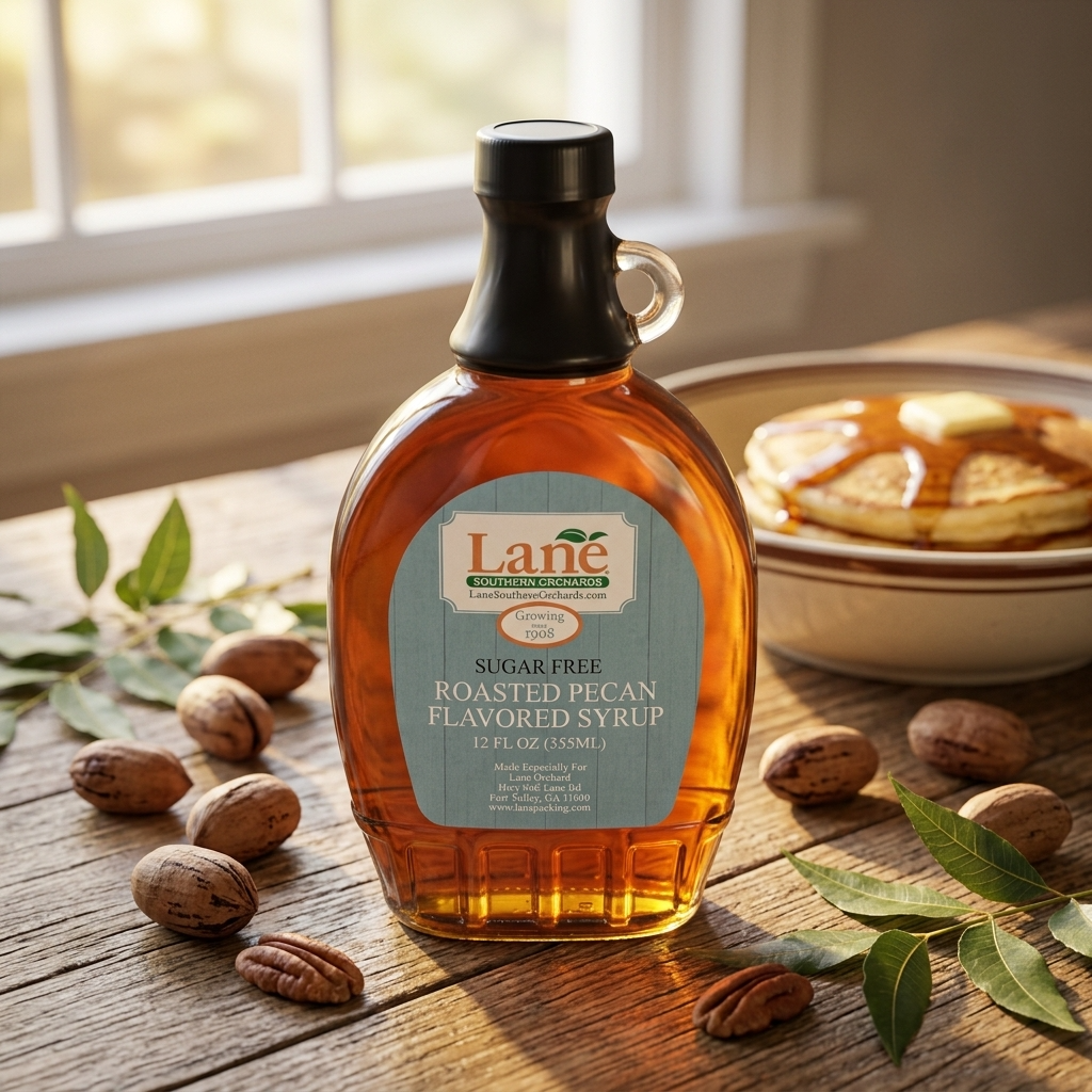 No Sugar Added  Roasted Pecan Syrup