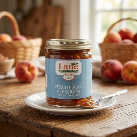 Peach Pecan Preserves