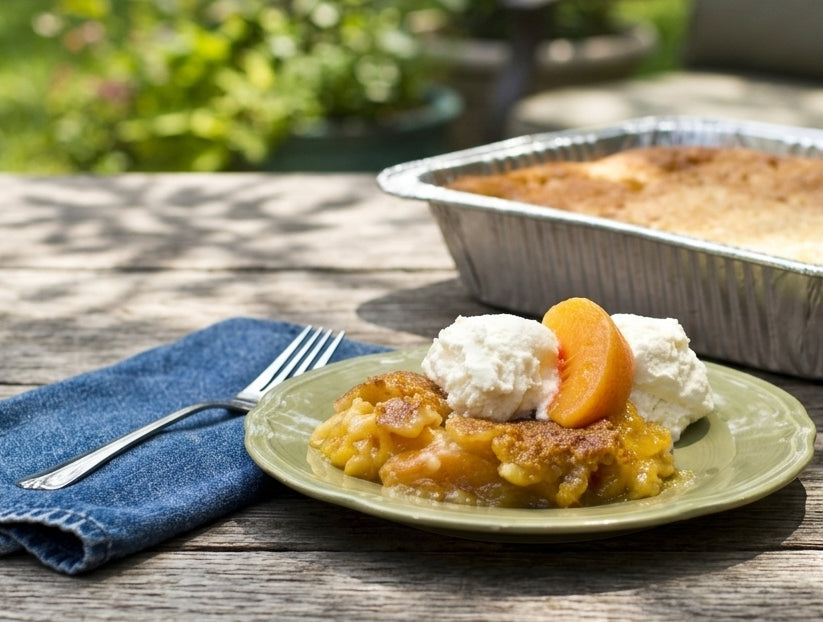 Lane's Famous Homemade Peach Cobbler