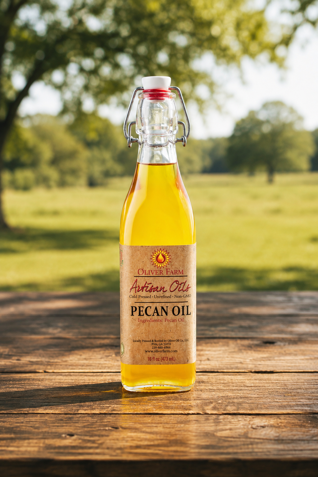 Artisan Pecan Oil - 16 oz