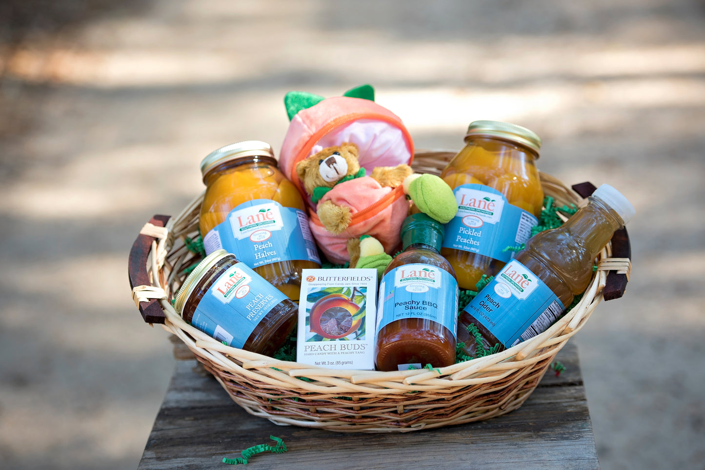 Perfectly Peachy Gift Basket