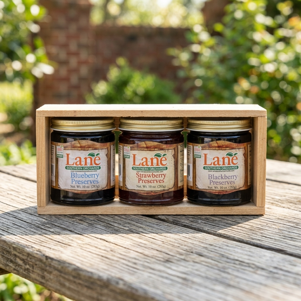 Southern Preserves Gift Pack - Three Delicious Fruit Favorites