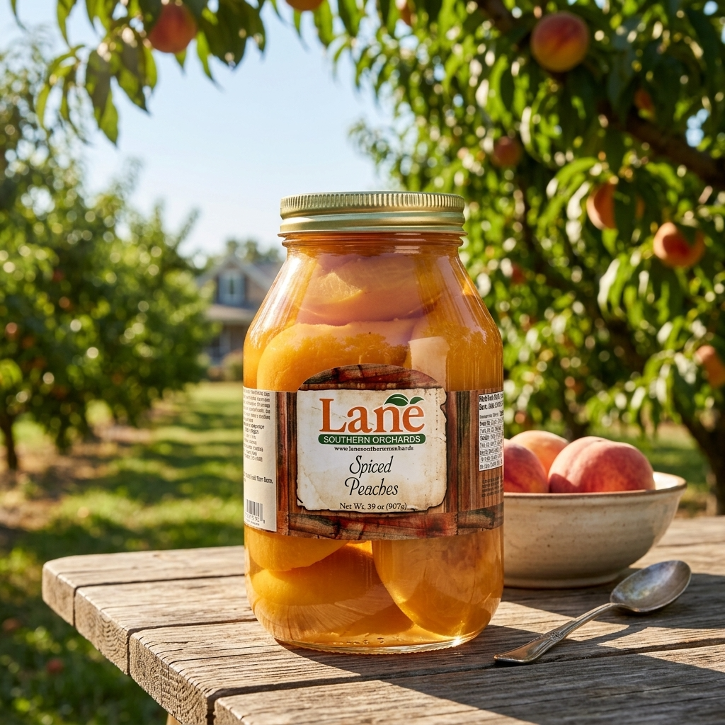 Spiced Peaches – Sweet, Warm & Full of Southern Flavor