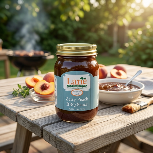 Zesty Peach BBQ Sauce
